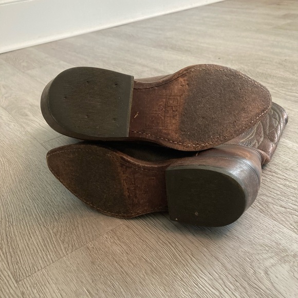 Frye Billy Western Cowboy Boots 6 - Picture 5 of 7